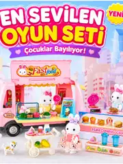 Bay Dreamy Mini Tavşan Ailesi Tatlı Karavan Oyun Seti 1