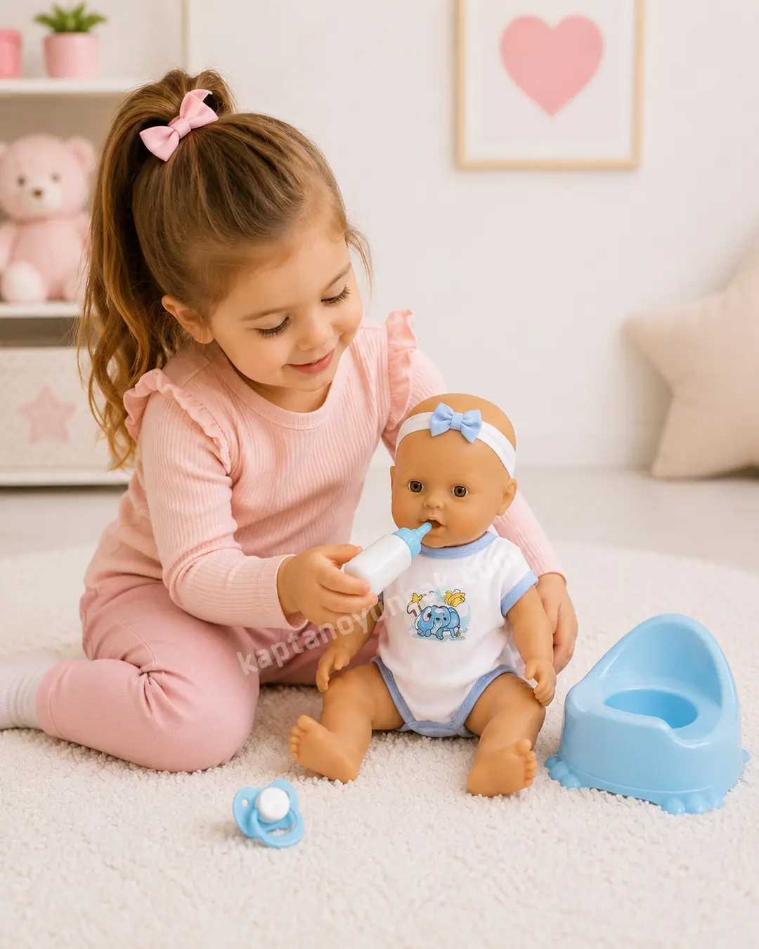 Boubou Altını Islatan Türkçe Konuşan Oyuncak Bebek