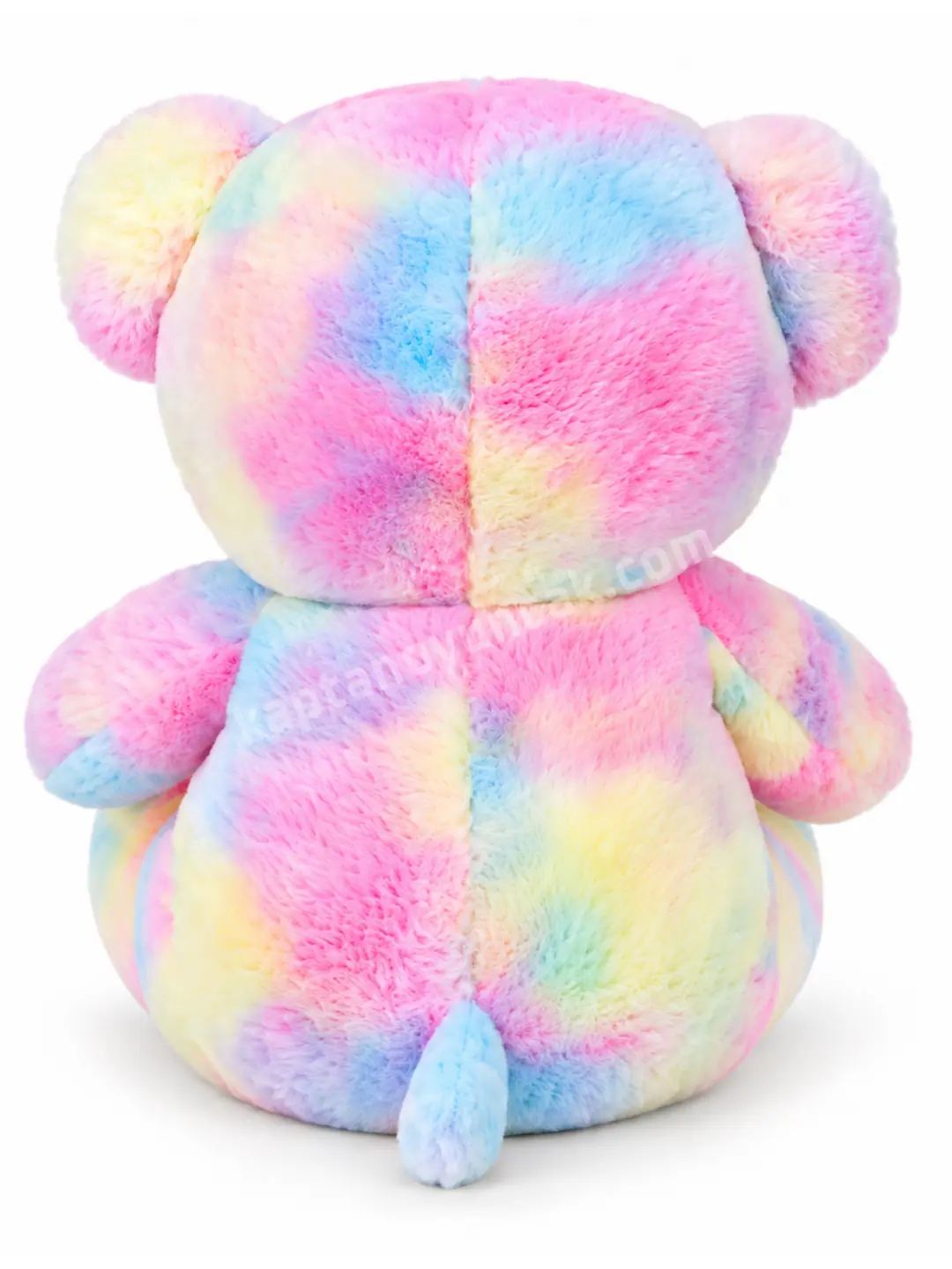 Gökkuşağı Renkli Peluş Ayı 45 cm 4