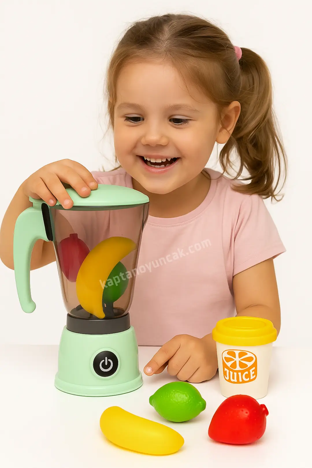 Pilli Meyve Sıkacağı Blender Oyun Seti