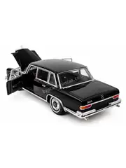 Kapıları Açılıp Kapanabilen Çek Bırak Metal Mercedes Benz 600 1963 1:24 4