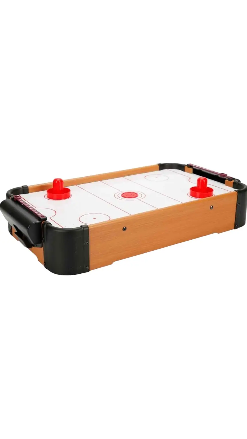 Masaüstü Elektronik Ahşap Hava Buz Hokeyi 3