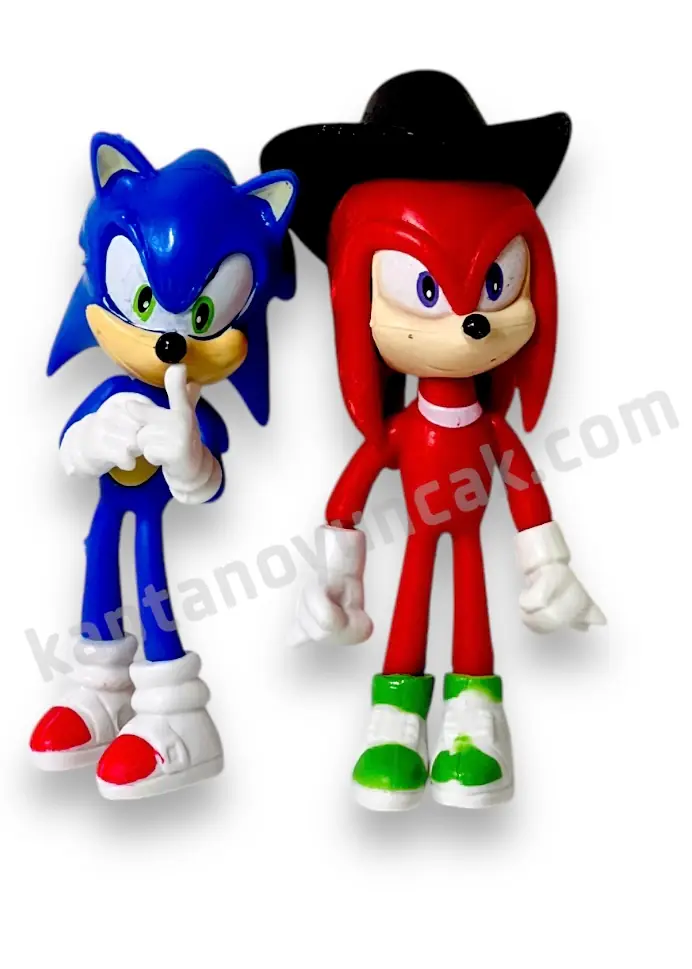 Süper Sonic ve Arkadaşları 8'li Figür Oyuncak Seti 4