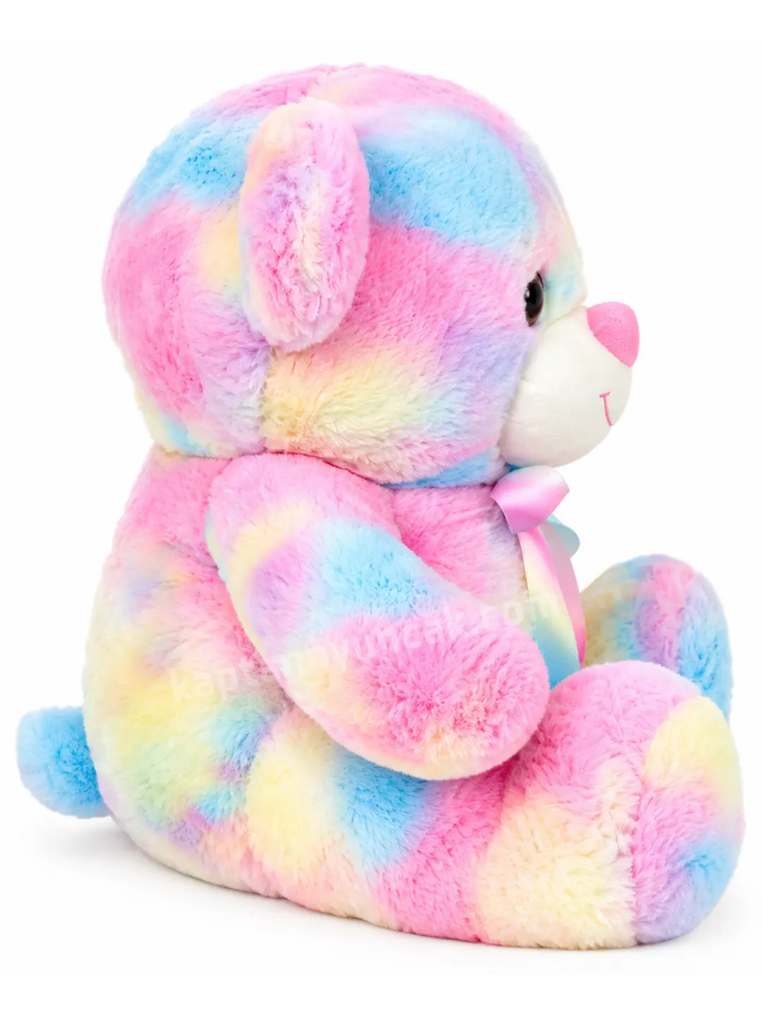 Gökkuşağı Renkli Peluş Ayı 45 cm 3