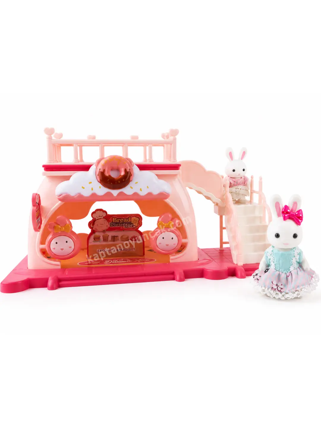 Bay Dreamy Mini Tavşan Ailesi Şeker ve Dondurma Dükkanı 5