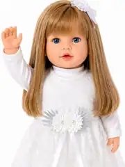 Özel Kıyafetli Türkçe Konuşan Sesli Azra Bebek 60 Cm 2