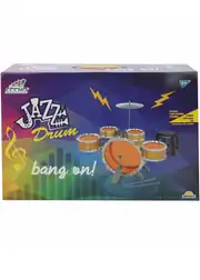 Sunman Jazz Bateri Davul Set Bas Pedallı Oyun Seti 2