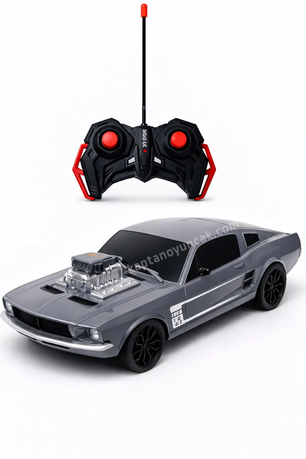 Uzaktan Kumandalı Işıklı Şarjlı Ford Mustang Araba
