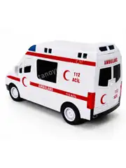 Uzaktan Kumandalı Işıklı Ambulans Ekip Araba 5