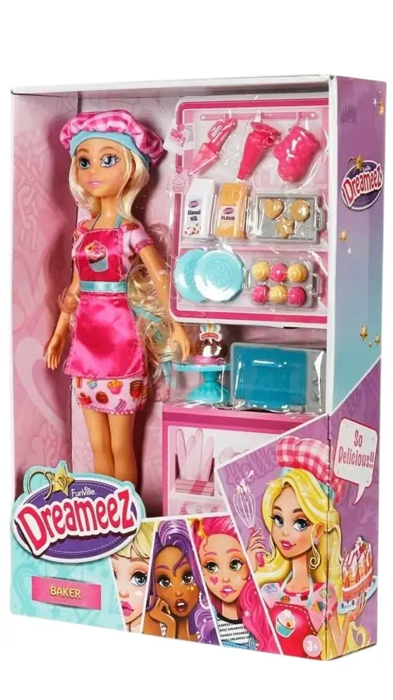 Dreameez Fırın Bebek Oyun Seti 3