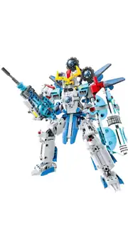 Master Mekanik Master Lego Blokları Robot Asker 641 Parça Lego 2