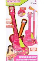 Elektronik Gitar Ayaklı Mikrofon Müzik Seti 6