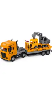 Sürtmeli Sesli Işıklı Oto Kurtarıcı Çekici Kamyon 4