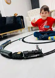 Vardem Sesli Işıklı Kara Tren 33 Parça 1
