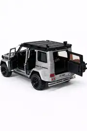 Kapıları Açılıp Kapanabilen Çek Bırak Sesli ve Işıklı Metal Mercedes Amg G63 Jeep 4