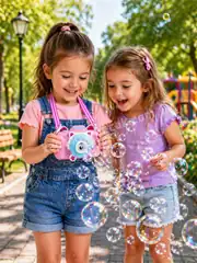 Tam Otomatik Fotoğraf Kamera Makinası Figürlü Köpük Balon Makinası 1
