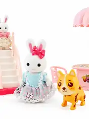Bay Dreamy Mini Tavşan Ailesi Şeker ve Dondurma Dükkanı 2
