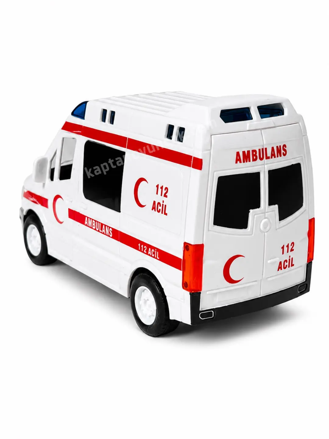 Sürtmeli Sesli ve Işıklı Ambulans Ekip Araba 5