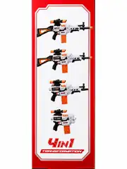 Fast Pioneer 48 Mermili Dart Atan Sniper Dürbünlü Pilli Nerf Tabanca 7