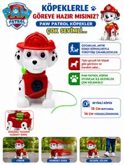 Paw Patrol Yürüyen Hareketli Müzikli Köpek Oyuncak 1