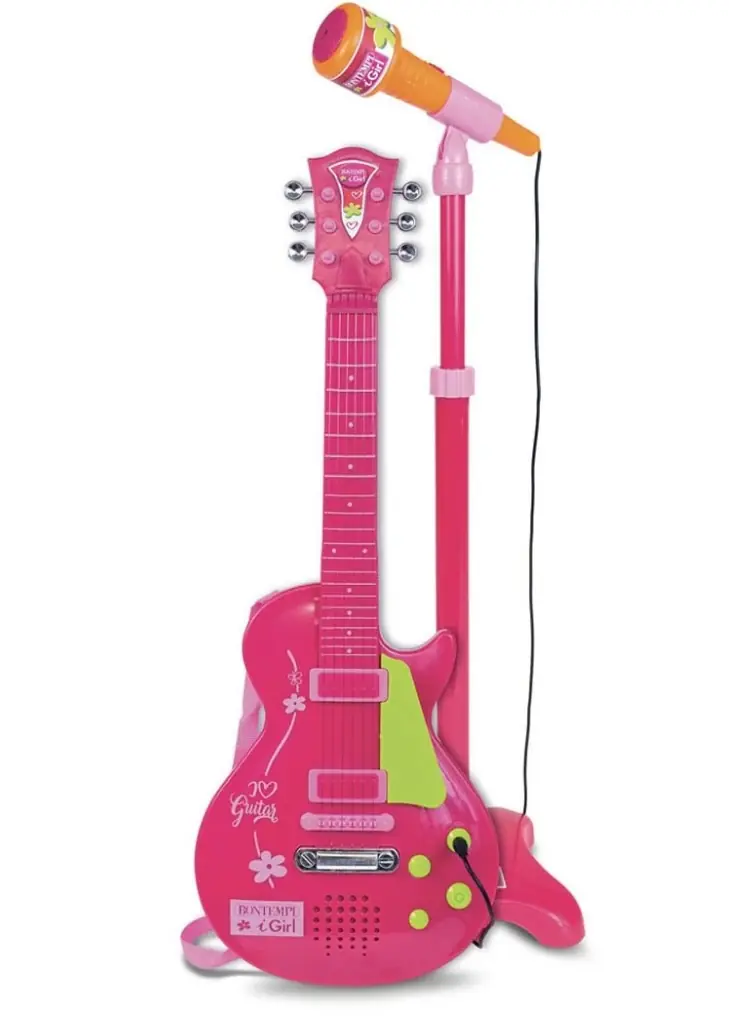 Elektronik Gitar Ayaklı Mikrofon Müzik Seti 5