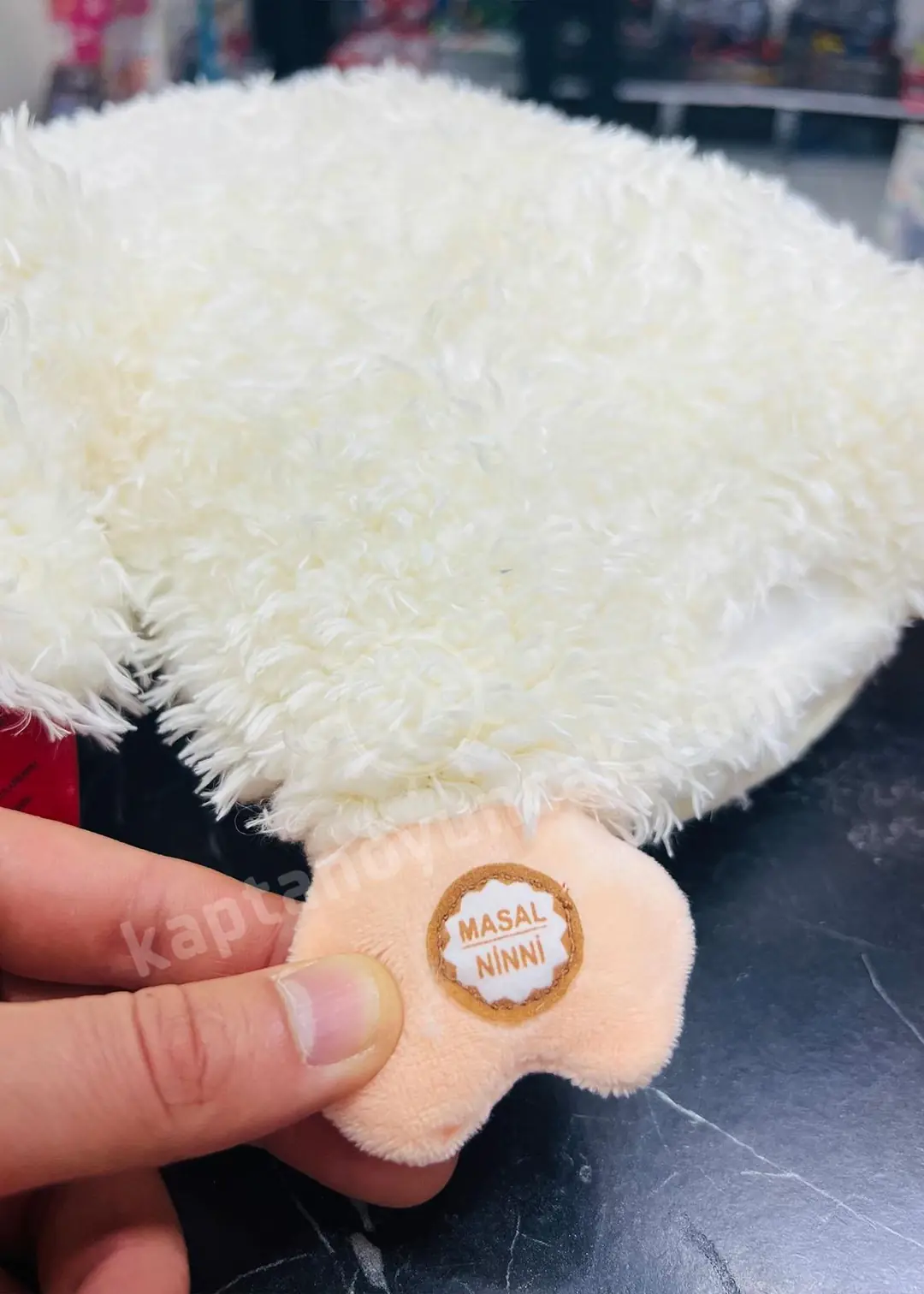 Birlik Oyuncak Türkçe Masal Anlatan Peluş Kuzu Yastık 5
