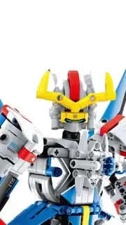 Master Mekanik Master Lego Blokları Robot Asker 641 Parça Lego 3