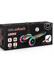Cool Wheels 3 Tekerlekli Katlanabilir Lumix Gövdesi Işıklı Scooter 5