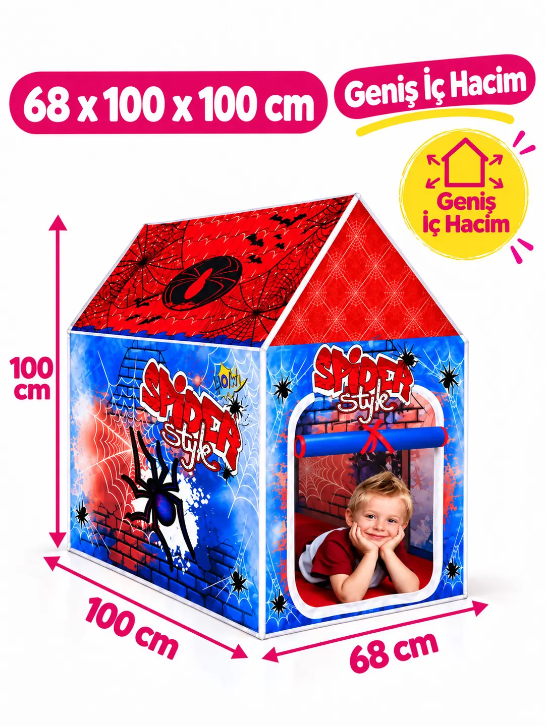 Max Mavi Oyun Çadırı Oyun Evi