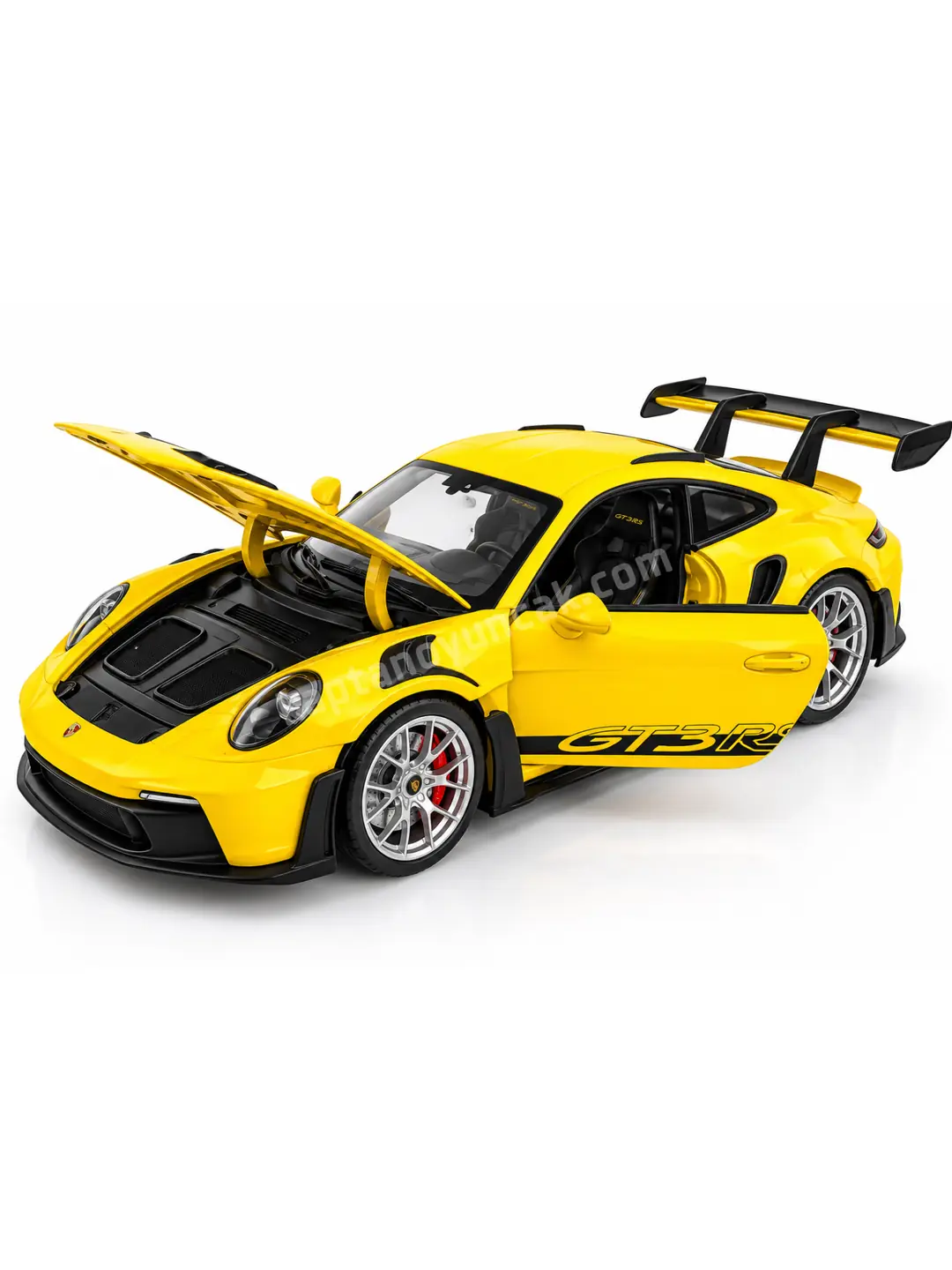 Kapıları Açılıp Kapanabilen Çek Bırak Metal Porsche 911 GT3 RS 1:24