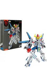 Master Mekanik Master Lego Blokları Robot Asker 641 Parça Lego 4