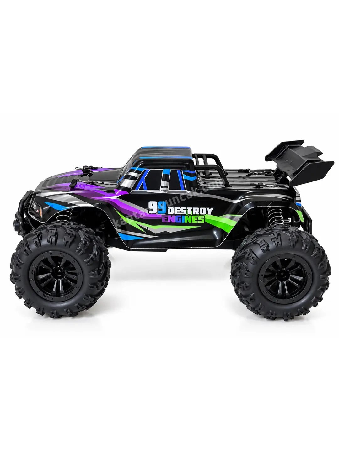 Uzaktan Kumandalı 50 Km Hız Yapabilen 4x4 Şarjlı Rc Off Road Araba 8