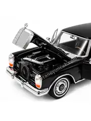 Kapıları Açılıp Kapanabilen Çek Bırak Metal Mercedes Benz 600 1963 1:24 6