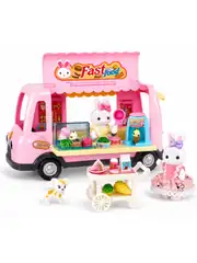 Bay Dreamy Mini Tavşan Ailesi Tatlı Karavan Oyun Seti 3