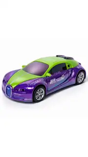 Sürtmeli Sesli Işıklı Bugatti Araba 1