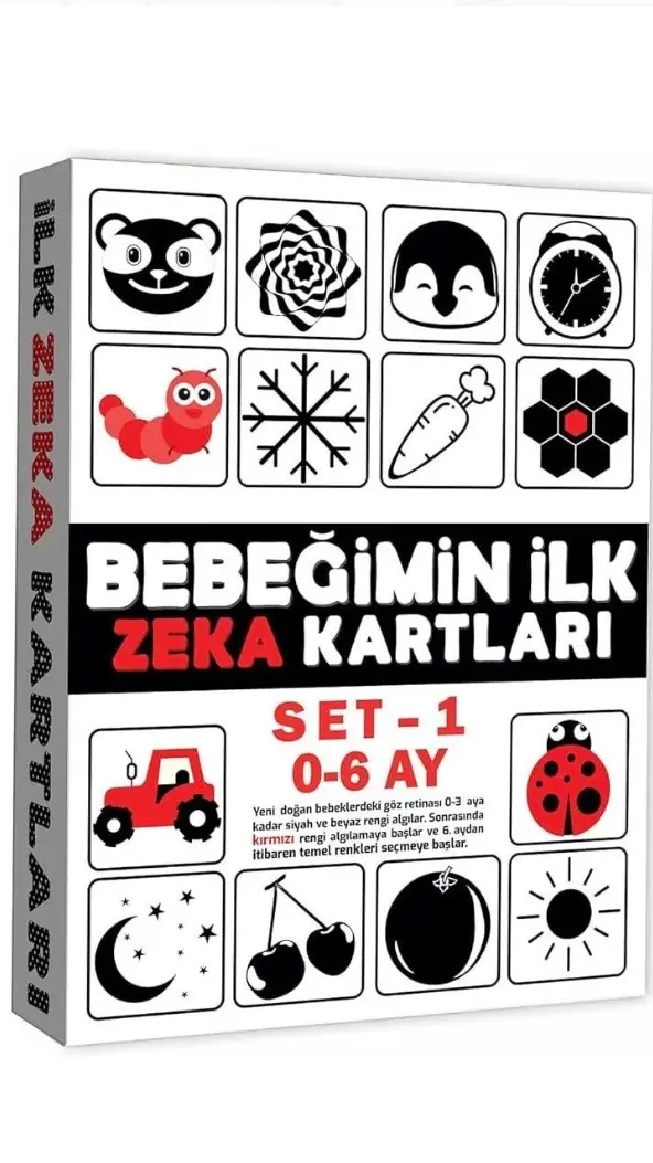 Bebeğimin İlk Zeka Kartları 0-6 Ay