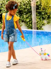 Sevimli Koşu Arkadaşım Tasmalı Unicorn At 2