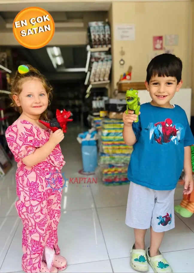Sesli Işıklı Buhar Atan 2'li Dinazor
