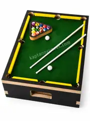 Ahşap Masaüstü Bilardo Oyun Seti 3