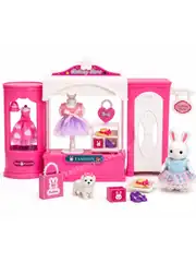 Bay Dreamy Mini Tavşan Ailesi Moda Dükkanı Oyun Seti 5