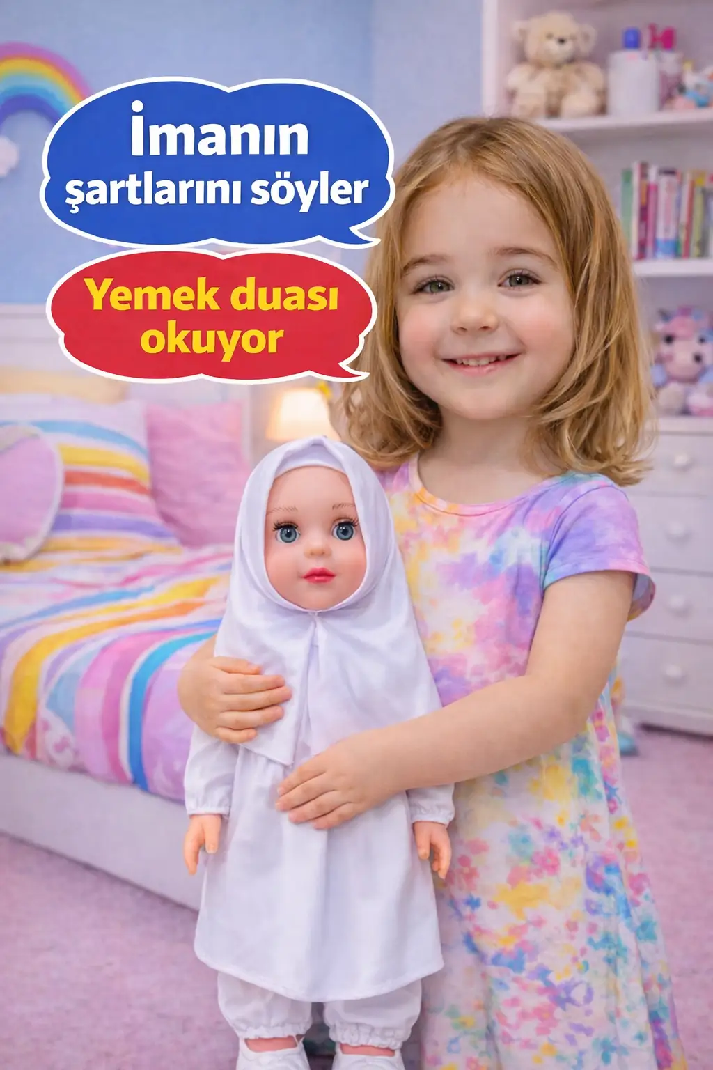 Global Tesettürlü Sesli Rania Bebek #1