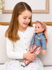Kot Ceketli Alya Bebek 47 Cm 1