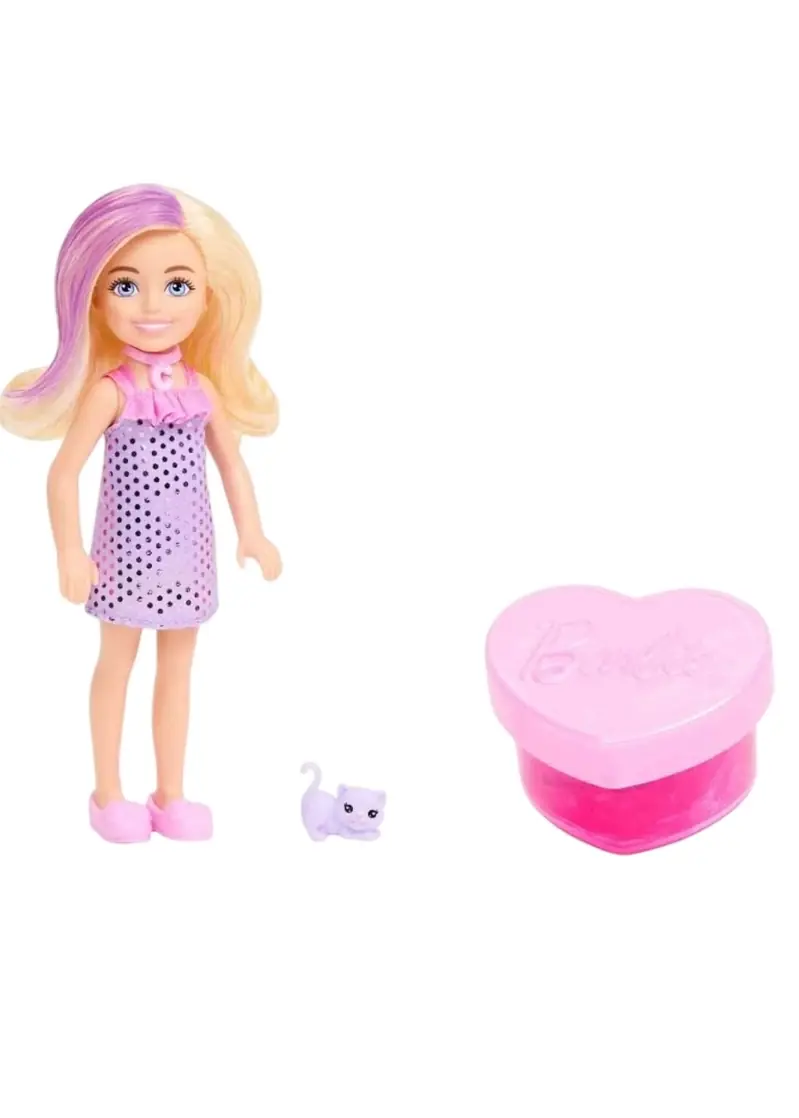 Barbie Chelsea Parti Bebeği Sürpriz Paket JFY04 3