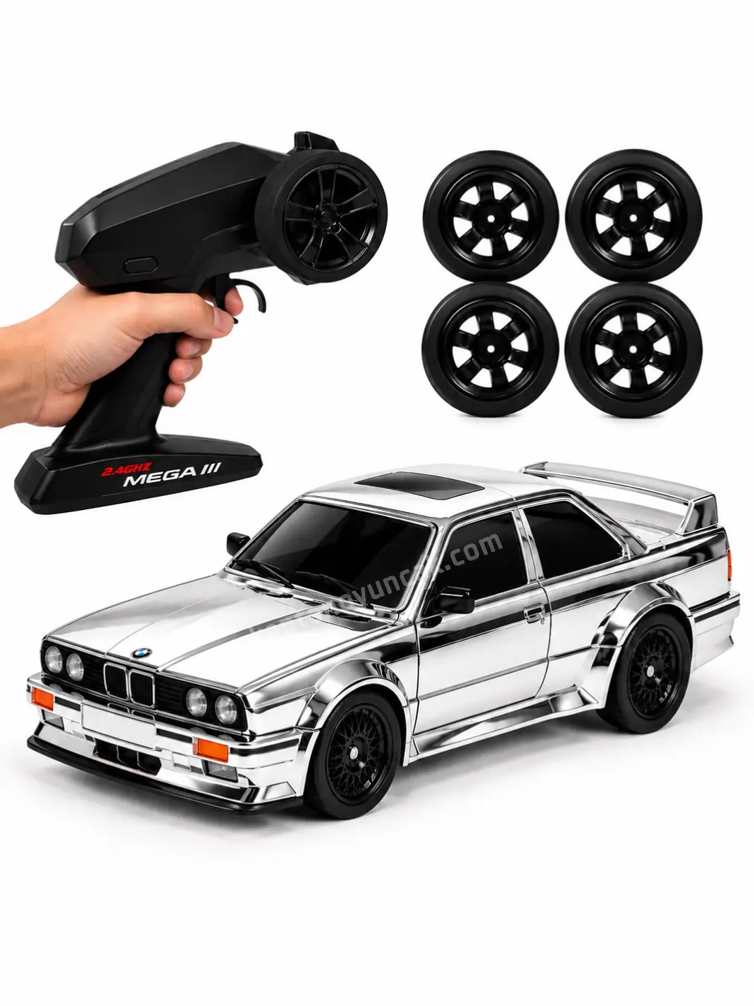 Uzaktan Kumandalı 50 Km Hız Yapabilen 4x4 Drift Atabilen Bmw E30 Araba