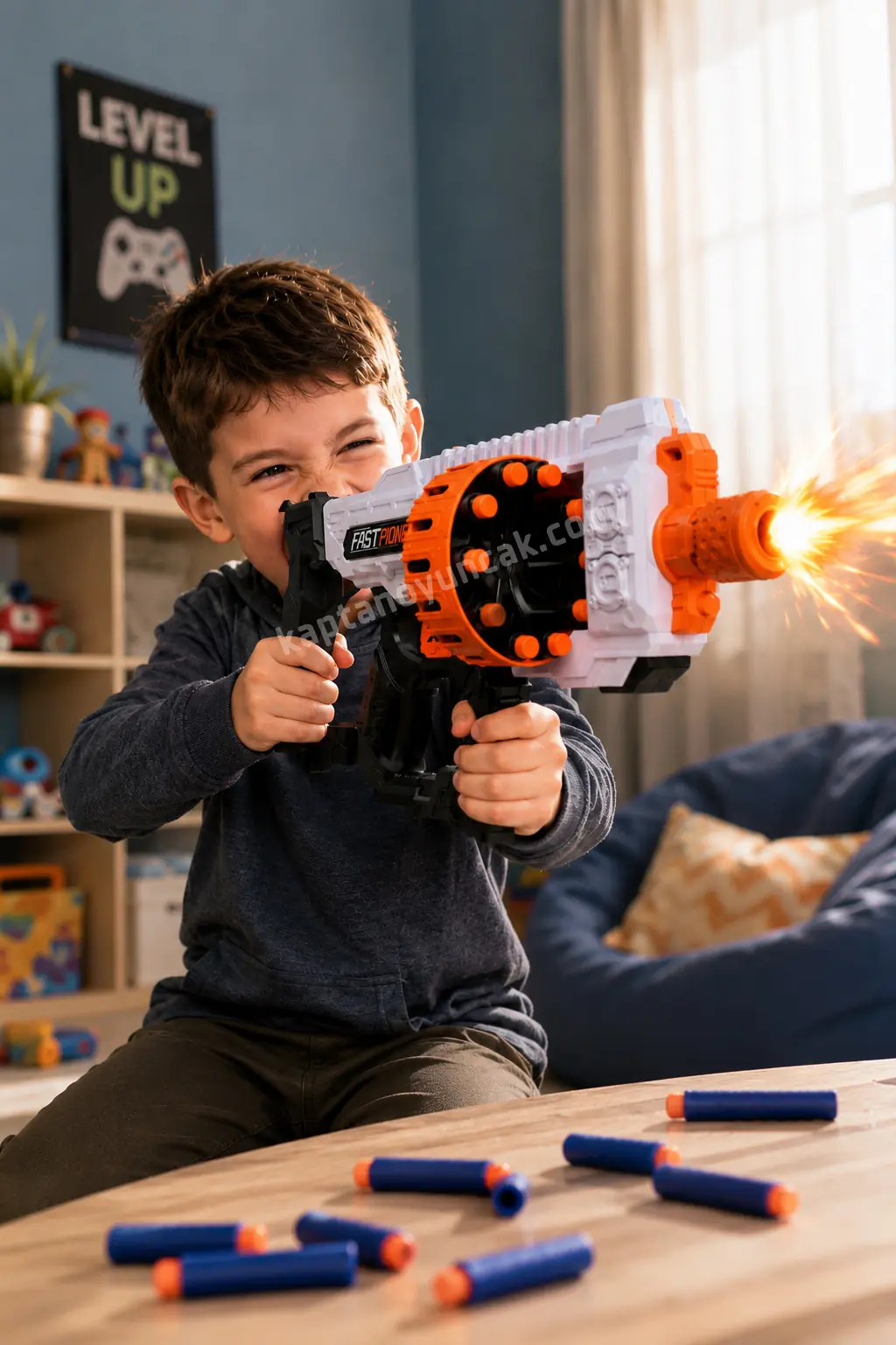 Fast Pioneer 36 Mermili Dart Atan Pilli Nerf Tabanca