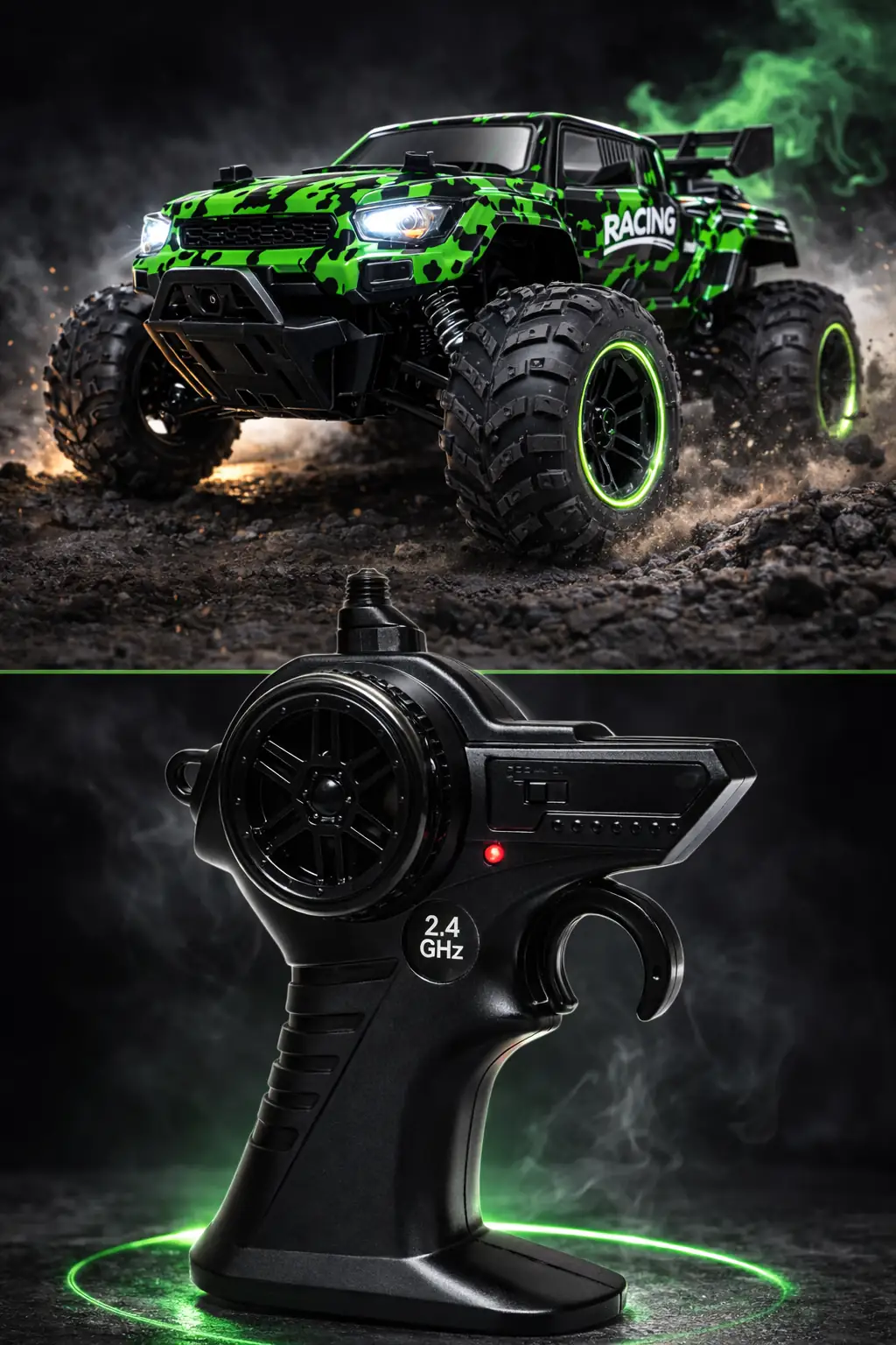 Vardem Uzaktan Kumandalı Şarjlı Hızlı Off Road Arazi Araba 6