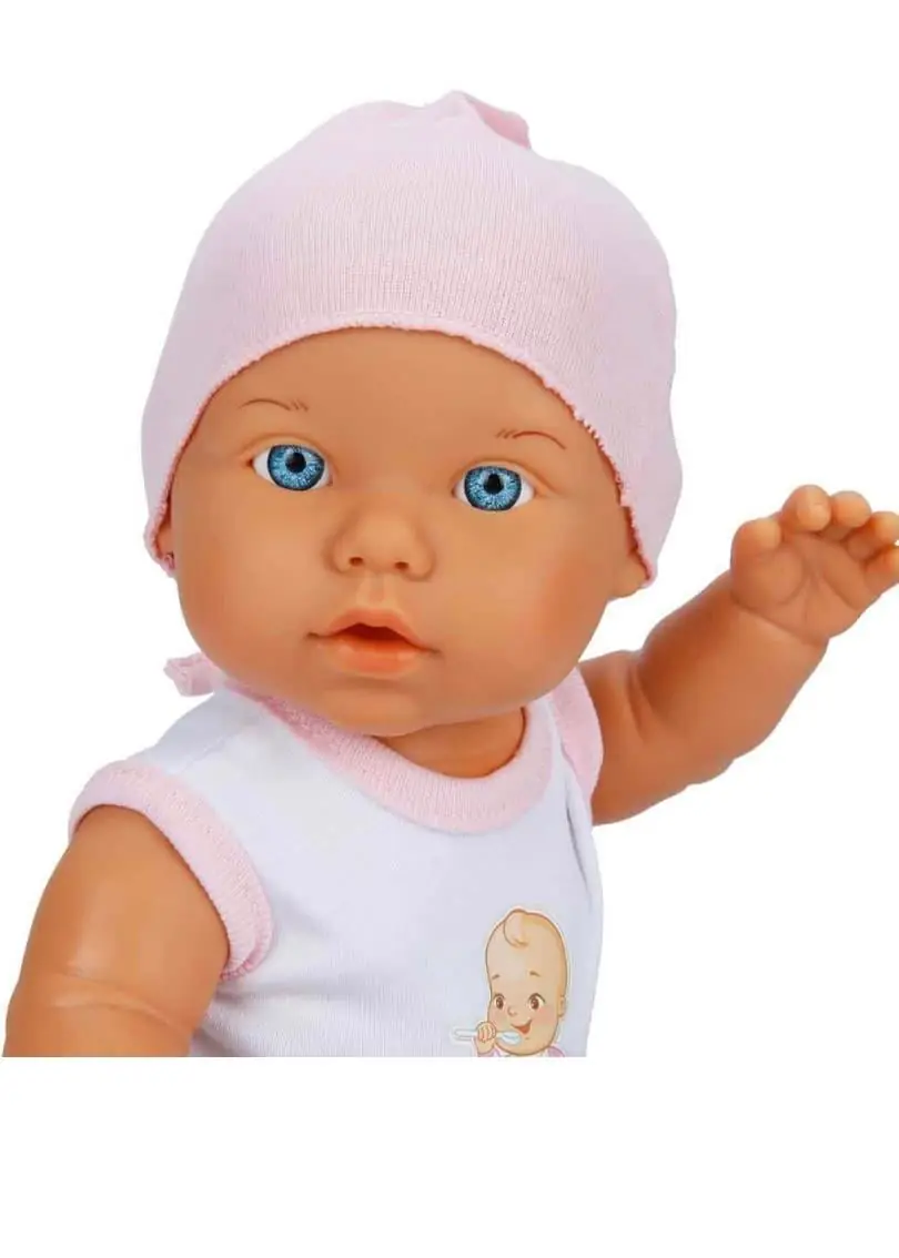 Bebelou Bakım Zamanı Sesli Bebek Oyun Seti 32 cm 3