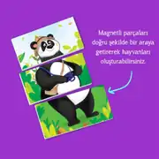 2+ Yaş Magnet Puzzle Dikkat Geliştiren Zeka Oyunu 3