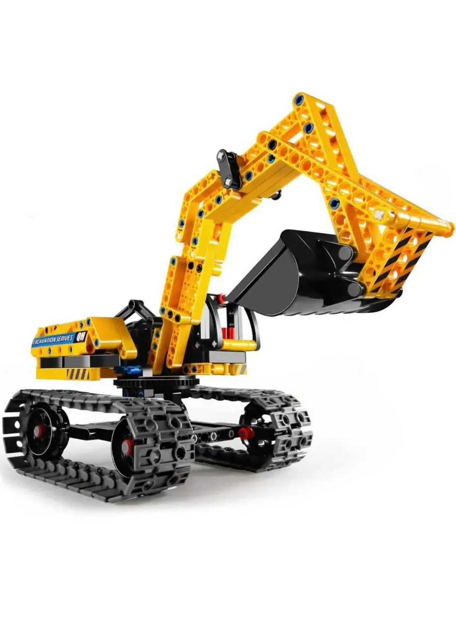 Master Ekskavatör ve Robot 342 Parça Lego 4