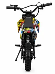 Cool Wheels 36V Elektrikli Çocuk Cross Motor 14 inç Teker Bluetooth LED Far 3 Kademe Hız Ayarlı 6